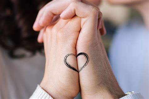 Heart Hand Tattoo