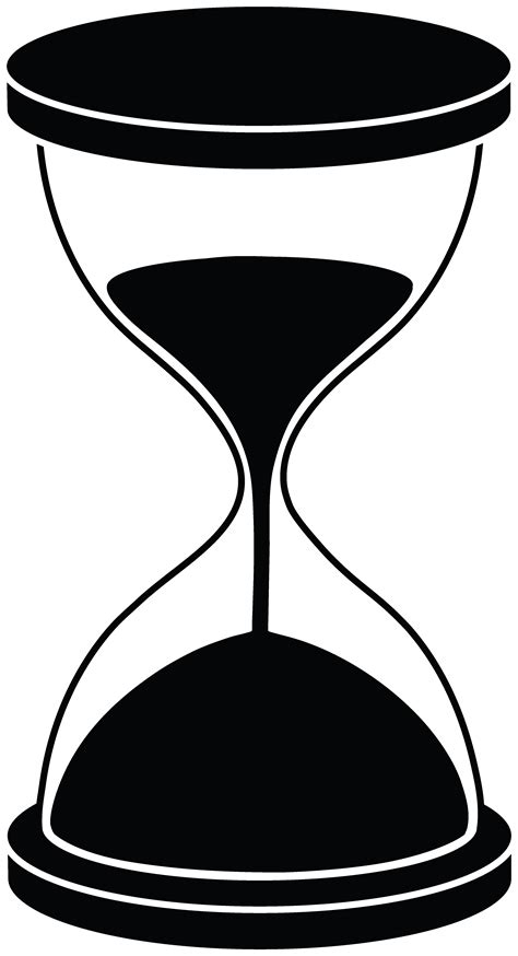 Empty Hourglass Png Free Logo Image