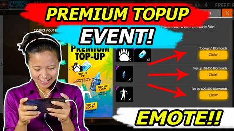 You can know all those emote first, you need a mastercard that you can buy free fire diamonds. Free Fire new PREMIUM Topup EVENT! Get NEW EMOTE! - Garena ...