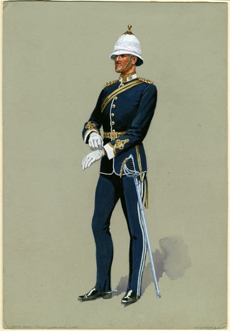 British Rasc Officer India Service Full Dress C1930 By Ernest