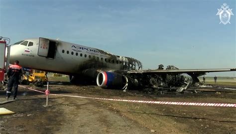 Horrific Video Emerges Of Aeroflot Superjet Bursting Into Flames At