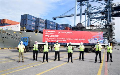 Northport Welcomes Wan Hai Lines New Asia Us Services Mmc Port