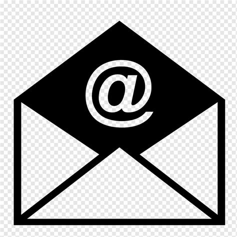 Black And White E Mail Logo Email Computer Icons Icon Design Email