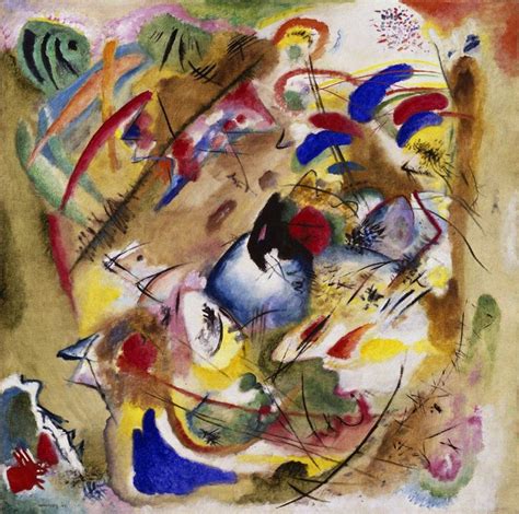 Vasily Kandinsky 1913 Improvisation Dreamy Arte Kandinsky