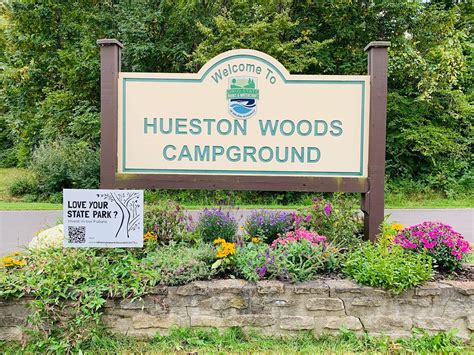 Hueston Woods State Park Campground Campsite Drivethru