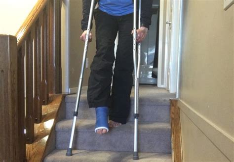 How To Use Crutches On The Stairs The Adventure Begins In 2021 And