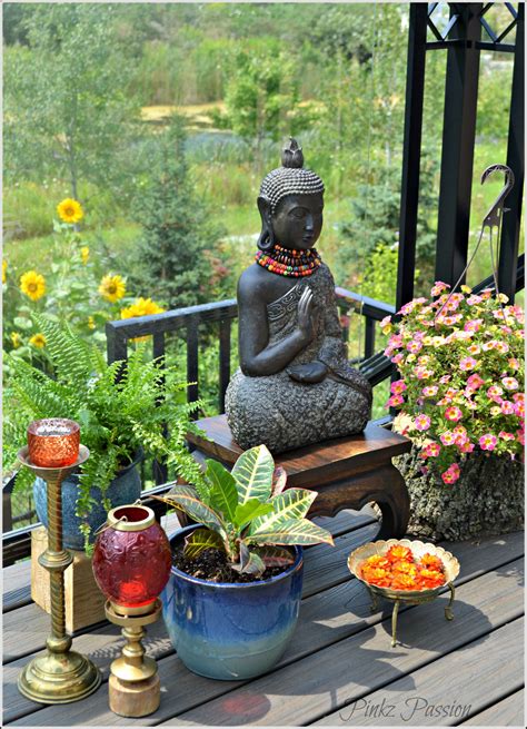 Outdoor Garden Zen Place Buddha Corner Outdoor Plants Styling