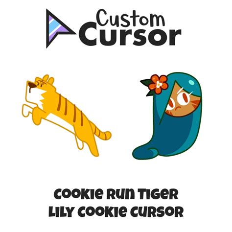 Cookie Run Tiger Lily Cookie Cursor Custom Cursor