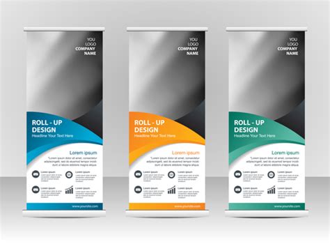 Design Roll Up Vector Free Download