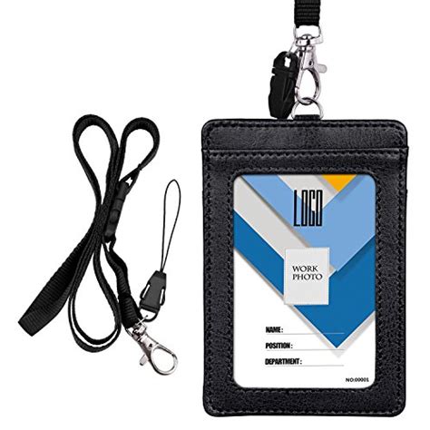 Multicolour lanyard neck strap for id badge holder with metal cliptop rated seller. ID Badge Holder Lanyard Vertical: Amazon.com