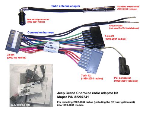 Otherwise, the arrangement will not work as it ought to be. Jeep Grand Cherokee WJ - Stereo system wiring diagrams