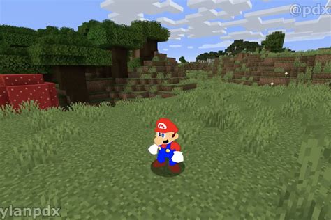 Minecraft Becomes Super Mario 64 With This New Mod Polygon