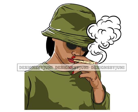 Woman Sexy Smoking Blunt Cigar Nicotine Lifestyle Girl Magic Etsy