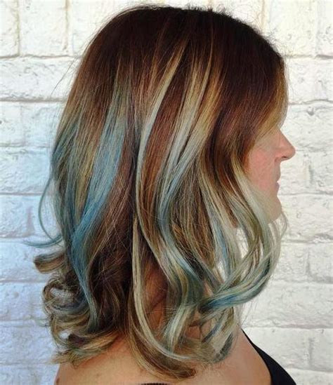There are a myriad of ways and colors to highlight your hair, but perhaps the most fun way is to utilize an unexpected. Gimme the Blues: Bold Blue Highlight Hairstyles