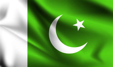 Pakistan 3d Flag 1228958 Vector Art At Vecteezy