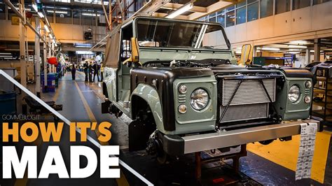 Land Rover Defender How Its Made Car Factory Assembly Line