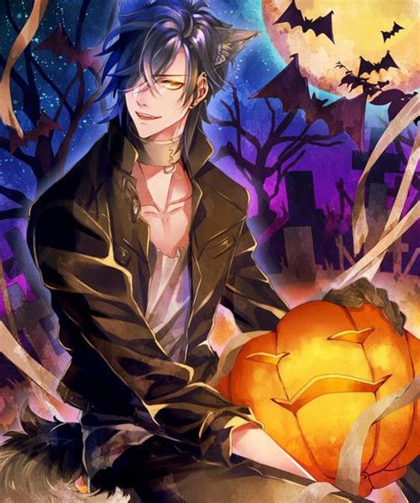 Touken Ranbu Halloween Anime Boy Anime Halloween Halloween Anime