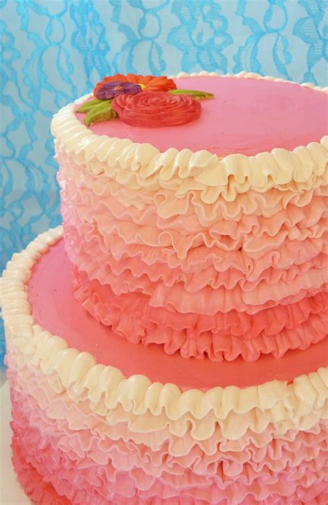 Top 25 Cakes With Buttercream Ruffles Page 15 Of 25