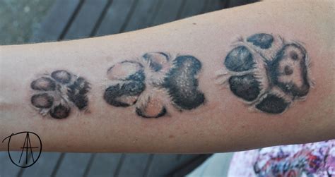 Pin by Susan Sterett on Tattoos | Pawprint tattoo, Dog paw tattoo, Paw