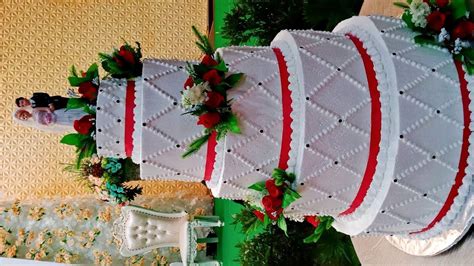 #caramenghiasmobilpengantin #dekorasimobilpengantin#weddingcardecorationassalamualaikum sahabat.kali ini kita menghias mobil pengantin dengan. CARA MEMBUAT KUE PERNIKAHAN 5 TINGKAT | CARA MEMBUAT KUE ...