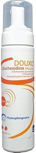 Ceva Douxo Antiseptic Chlorhexidine Climbazole Mousse 68 Oz200ml