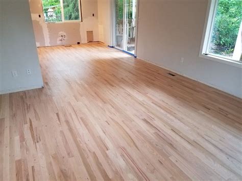 2 14 Red Oak Hardwood Floor Installed Sanded Sealer And Finished By