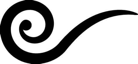 Black Swirl Wind Clip Art At Vector Clip Art Online