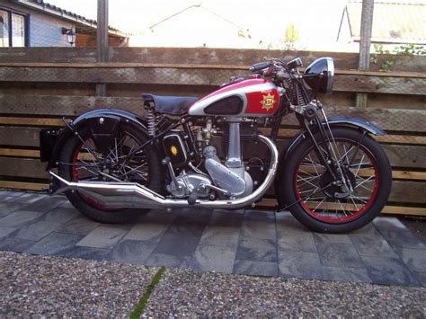 1937 Bsa M22 Classic Motorcycle Pictures