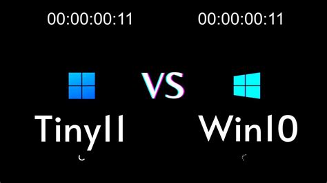 Tiny 11 Vs Windows 10 Speed Test Which Is Best 2023 Youtube