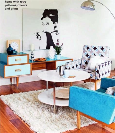 Living Room Design Ideas In Retro Style 30 Examples As
