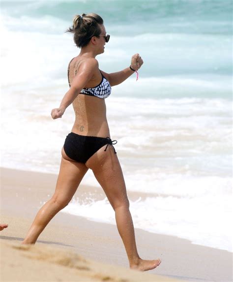 Kaley Cuoco Bikini Candids Beach In Cabo July Celebmafia