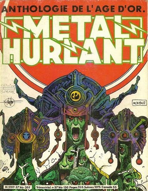 9emeart Couverture Metal Hurlant Druillet Et Moebius Heavy Metal Comic Heavy Metal Art Jean
