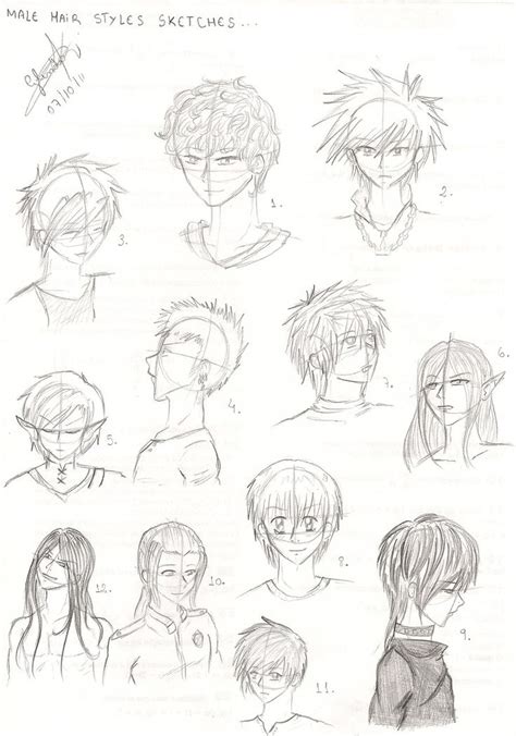 Boy Hairstyles Drawing At Paintingvalley Com Explore