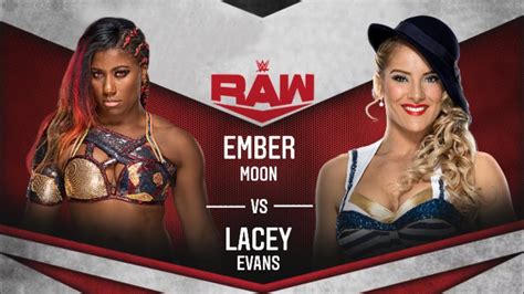 Wr3d Ember Moon Vs Lacey Evans Raw Womens Championship Tournament