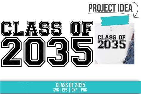 Class Of 2035 Svg Printable Clipart Graduation Cut File Etsy