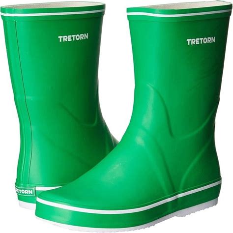 Tretorn Storm Womens Rain Boots Green Womens Rain Boots Boots