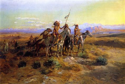 The Scouts 1280×868 Western Art Charles Marion Russell Exhibition