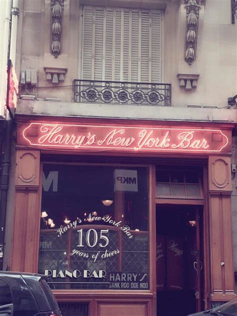 Harry S New York Bar Paris Bar Th Me Adresse