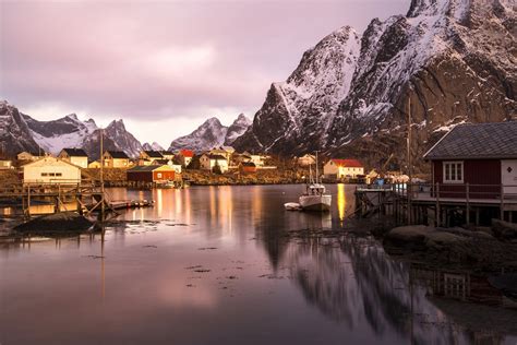 朝のロフォーテン諸島の風景 ノルウェーの風景 毎日更新！ 北欧の絶景をお届けします Hokuo S ~北欧の風景~