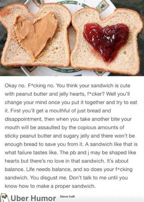 Peanut Butter Jelly Sandwich Funny Quotes Quotesgram