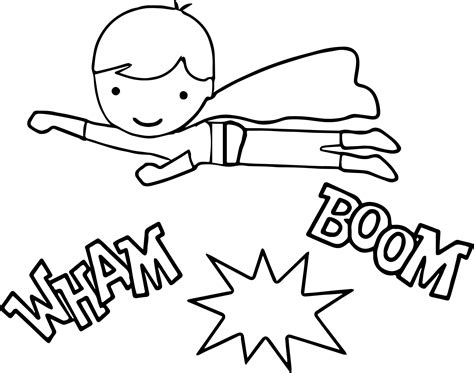 Kid Superhero Drawing At Getdrawings Free Download