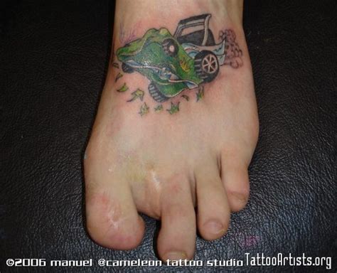 Amputee Leg Tattoo