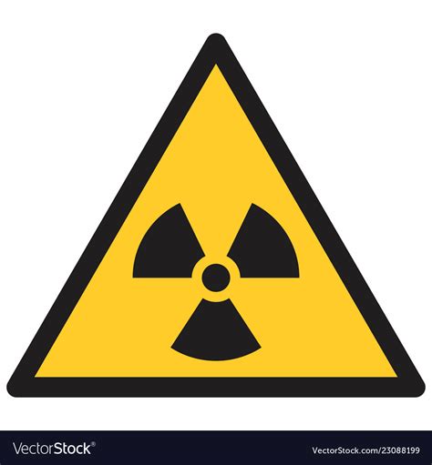 Hazard symbols or warning symbols are recognisable symbols designed to warn about hazardous or dangerous materials, locations, or objects, including electric currents, poisons, and radioactivity. Radiation hazard symbol Royalty Free Vector Image