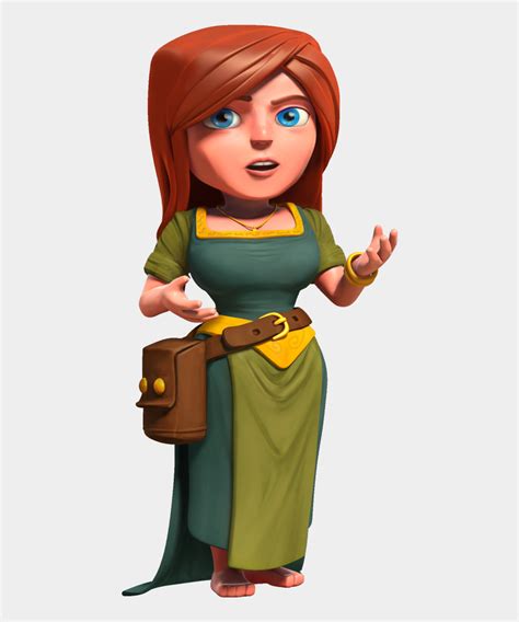 Clash Of Clans Clipart Mans Clash Royale Female Characters Cliparts