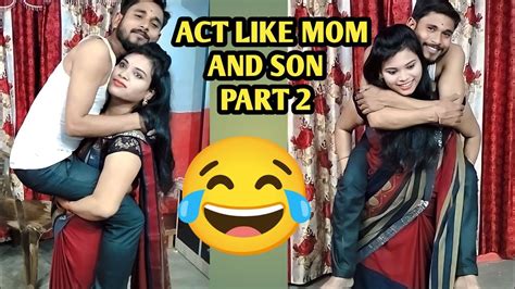 MOM AND SON ACT WITH LIFT CARRY PART 2LIFT CARRY YouTube