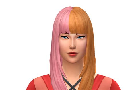 Sims 4 Maxis Match Anime Hair I Know It Was Already Made By Others But
