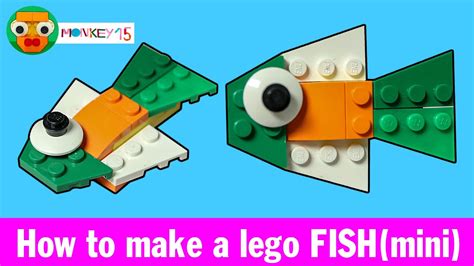 Build your own pokeball, then use the same instructions to build a great ball, ultra ball or master ball. How to make a lego FISH easy step by step - LEGO classic ...