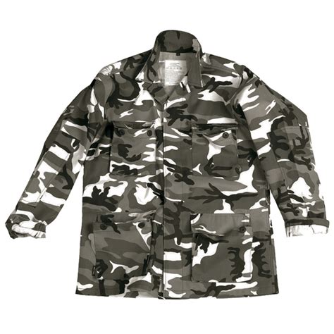 Tactical Army Bdu Shirt Mens Combat Uniform Jacket Airsoft Urban Camo S