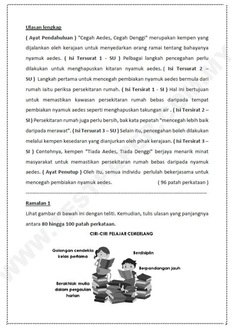 Bahasa melayu pemahaman tahun 1 bahasa malaysia tadika via www.pinterest.com. 5 Modul Ulasan Bahasa Melayu Tingkatan 3 Beserta Tips Dan ...