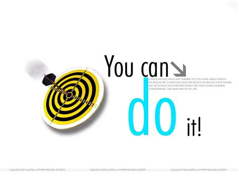 Motivational Wallpaper On Achieving Your Target You Can Do It Dont